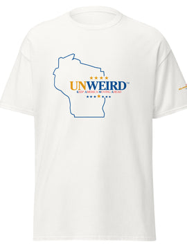 KAMA KEEP AMERICA MOVING AHEAD™ WISCONSIN UNWEIRD™ COLLECTION SHIRT - WHITE