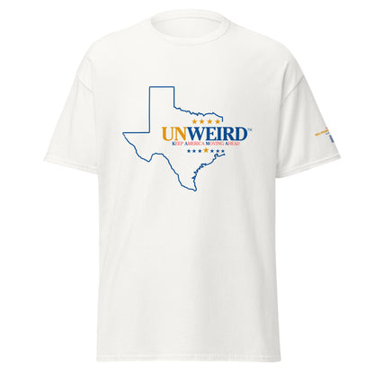 KAMA KEEP AMERICA MOVING AHEAD™ TEXAS UNWEIRD™ COLLECTION SHIRT - WHITE