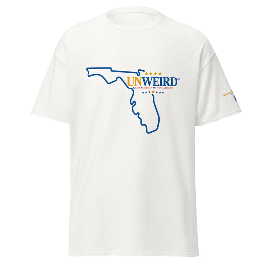 KAMA KEEP AMERICA MOVING AHEAD™ FLORIDA UNWEIRD™ COLLECTION SHIRT - WHITE