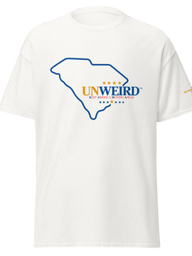 KAMA KEEP AMERICA MOVING AHEAD™ SOUTH CAROLINA UNWEIRD™ COLLECTION SHIRT - WHITE
