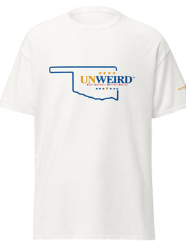KAMA KEEP AMERICA MOVING AHEAD™ OKLAHOMA UNWEIRD™ COLLECTION SHIRT - WHITE