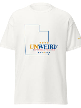 KAMA KEEP AMERICA MOVING AHEAD™ UTAH UNWEIRD™ COLLECTION SHIRT - WHITE