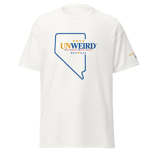 KAMA KEEP AMERICA MOVING AHEAD™ NEVADA UNWEIRD™ COLLECTION SHIRT - WHITE