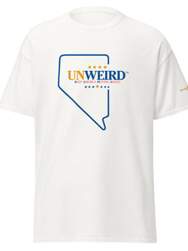 KAMA KEEP AMERICA MOVING AHEAD™ NEVADA UNWEIRD™ COLLECTION SHIRT - WHITE