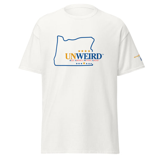 KAMA KEEP AMERICA MOVING AHEAD™ OREGON UNWEIRD™ COLLECTION SHIRT - WHITE