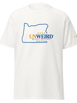 KAMA KEEP AMERICA MOVING AHEAD™ OREGON UNWEIRD™ COLLECTION SHIRT - WHITE