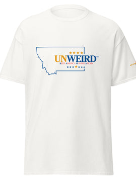 KAMA KEEP AMERICA MOVING AHEAD™ MONTANA UNWEIRD™ COLLECTION SHIRT - WHITE