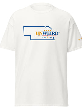 KAMA KEEP AMERICA MOVING AHEAD™ NEBRASKA UNWEIRD™ COLLECTION SHIRT - WHITE