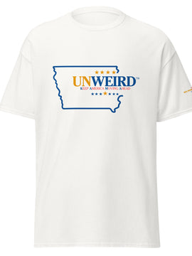 KAMA KEEP AMERICA MOVING AHEAD™ IOWA UNWEIRD™ COLLECTION SHIRT - WHITE