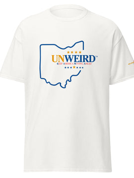KAMA KEEP AMERICA MOVING AHEAD™ OHIO UNWEIRD™ COLLECTION SHIRT - WHITE