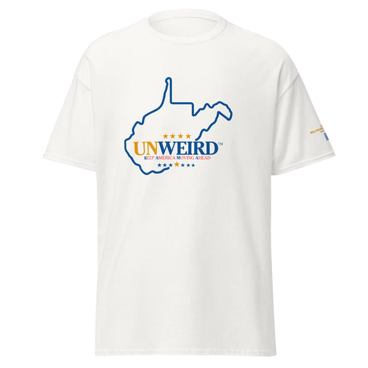 KAMA KEEP AMERICA MOVING AHEAD™ WEST VIRGINIA UNWEIRD™ COLLECTION SHIRT - WHITE