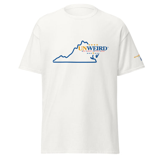 KAMA KEEP AMERICA MOVING AHEAD™ VIRGINIA UNWEIRD™ COLLECTION SHIRT - WHITE