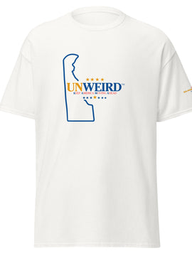 KAMA KEEP AMERICA MOVING AHEAD™ DELAWARE UNWEIRD™ COLLECTION SHIRT - WHITE