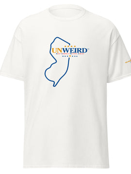 KAMA KEEP AMERICA MOVING AHEAD™ NEW JERSEY UNWEIRD™ COLLECTION SHIRT - WHITE
