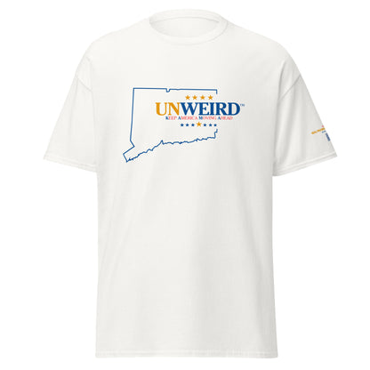 KAMA KEEP AMERICA MOVING AHEAD™ CONNECTICUT UNWEIRD™ COLLECTION SHIRT - WHITE