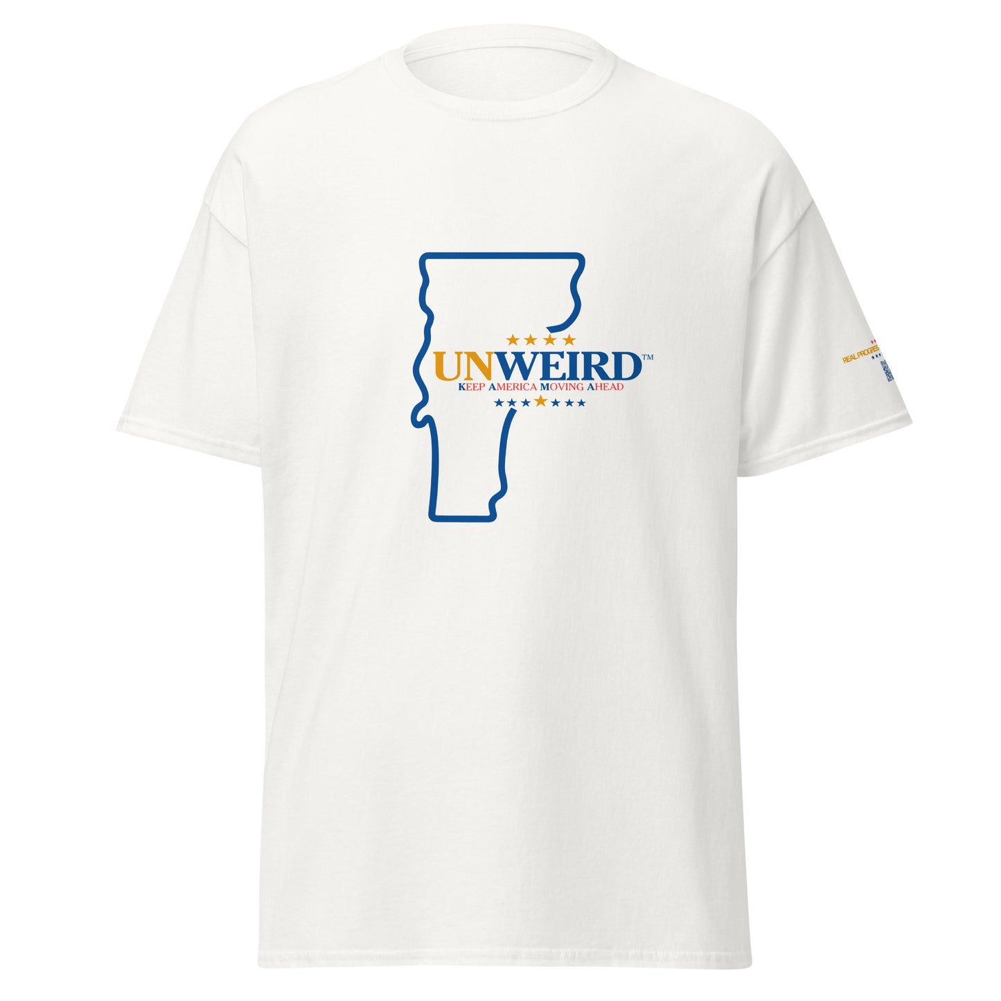 KAMA KEEP AMERICA MOVING AHEAD™ VERMONT UNWEIRD™ COLLECTION SHIRT - WHITE