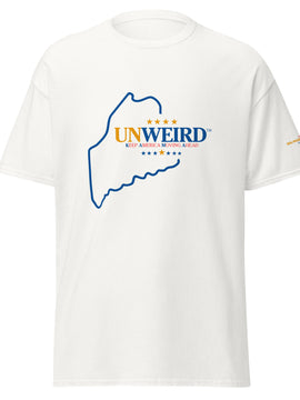KAMA KEEP AMERICA MOVING AHEAD™ MAINE UNWEIRD™ COLLECTION SHIRT - WHITE