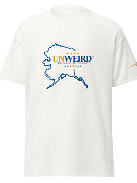 KAMA KEEP AMERICA MOVING AHEAD™ ALASKA UNWEIRD™ COLLECTION SHIRT - WHITE