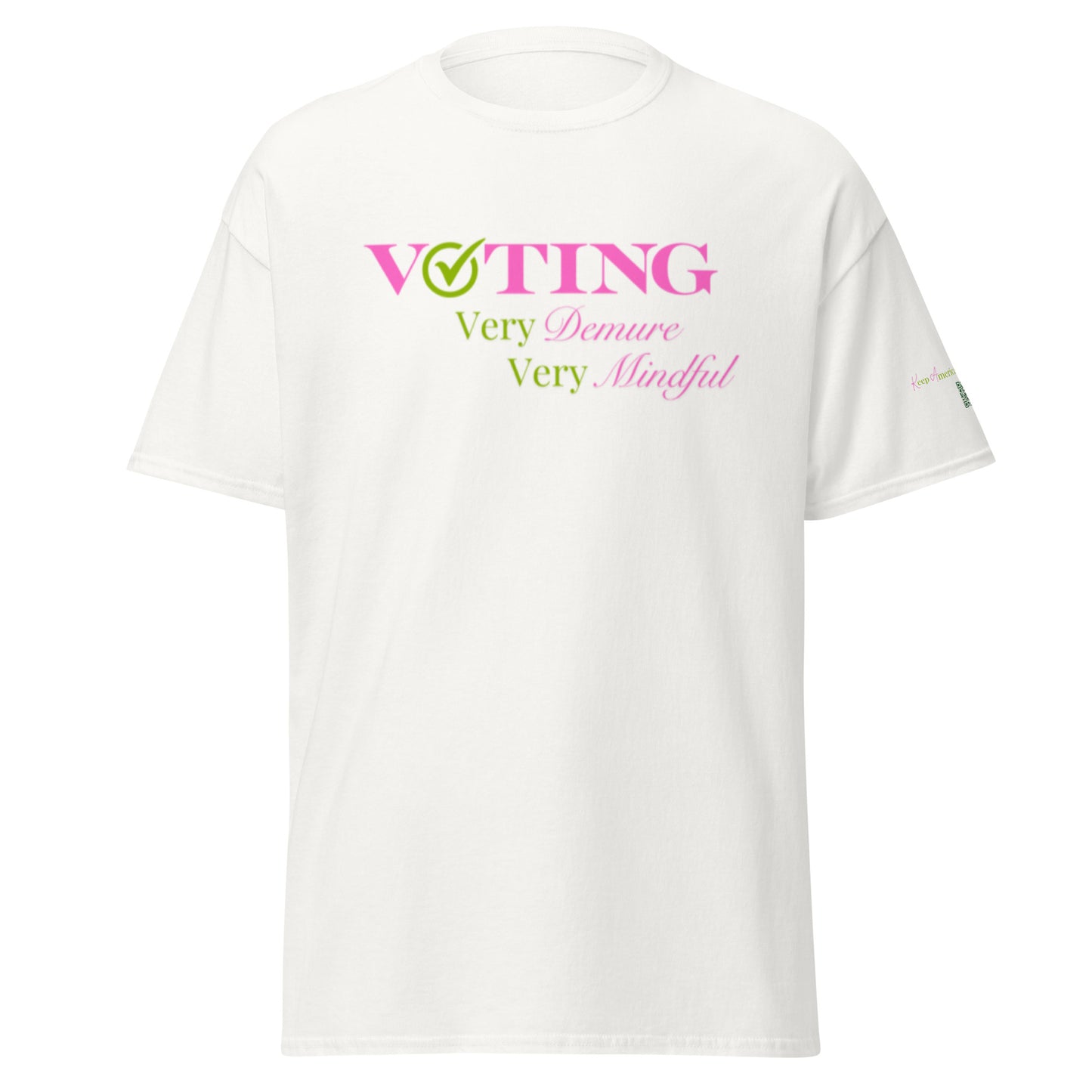 KAMA KEEP AMERICA MOVING AHEAD™ PINK & GREEN VOTING IS DEMURE