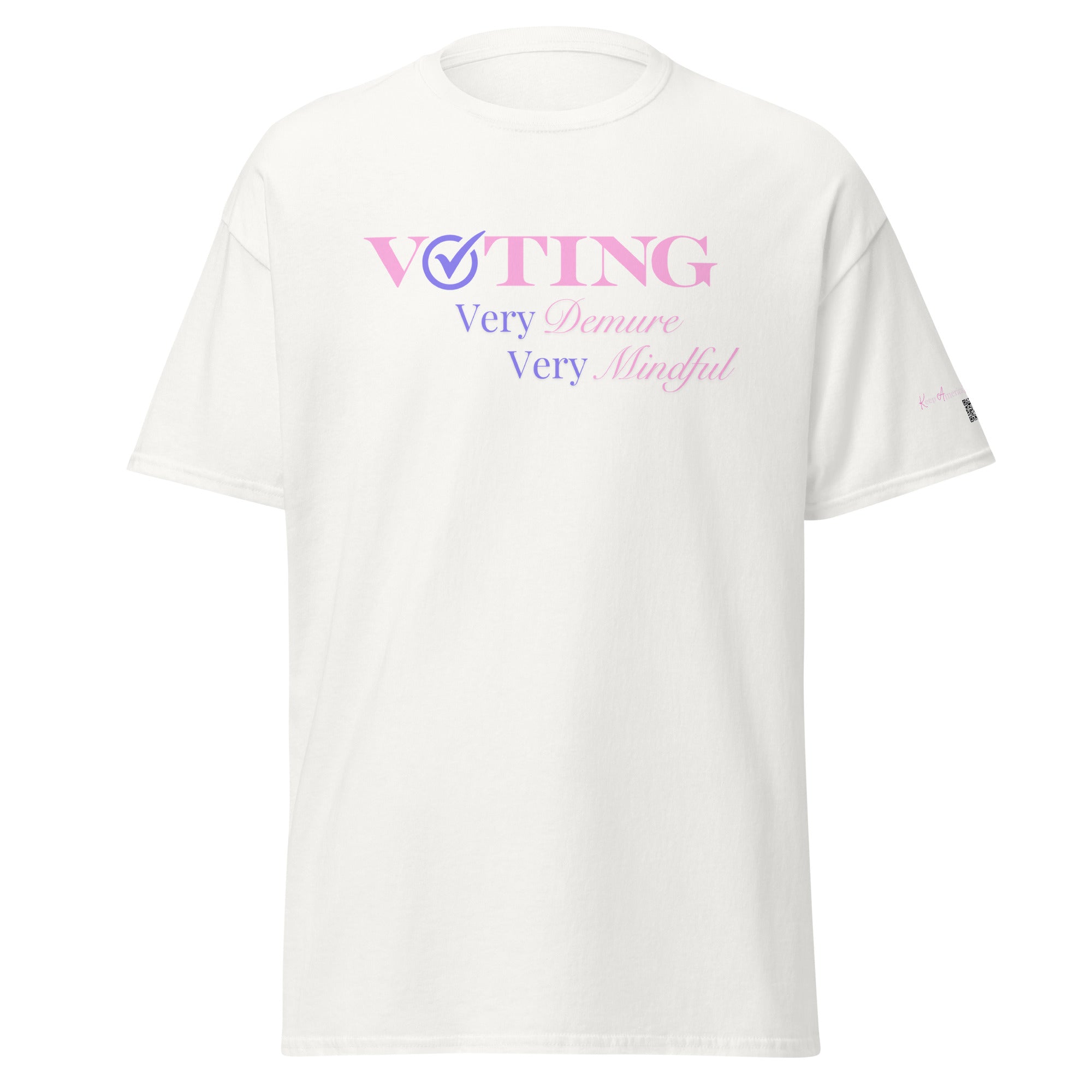 KAMA KEEP AMERICA MOVING AHEAD™ BLUE & PINK VOTING IS DEMURE