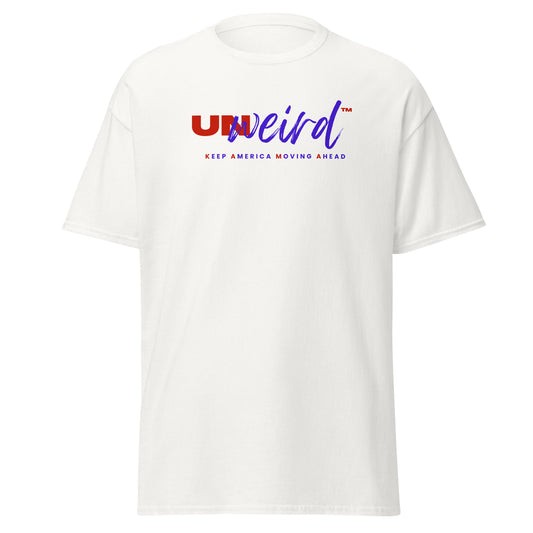 KAMA KEEP AMERICA MOVING AHEAD™ RED & BLUE UNWEIRD™ COLLECTION SHIRT