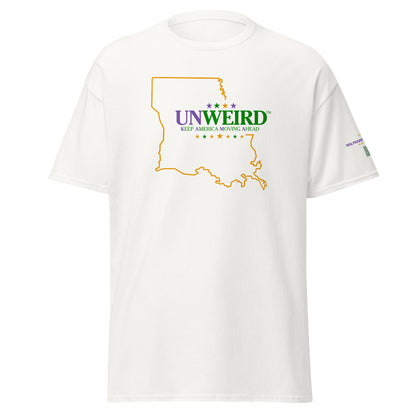 KAMA KEEP AMERICA MOVING AHEAD™ LOUISIANA UNWEIRD™ COLLECTION SHIRT - WHITE