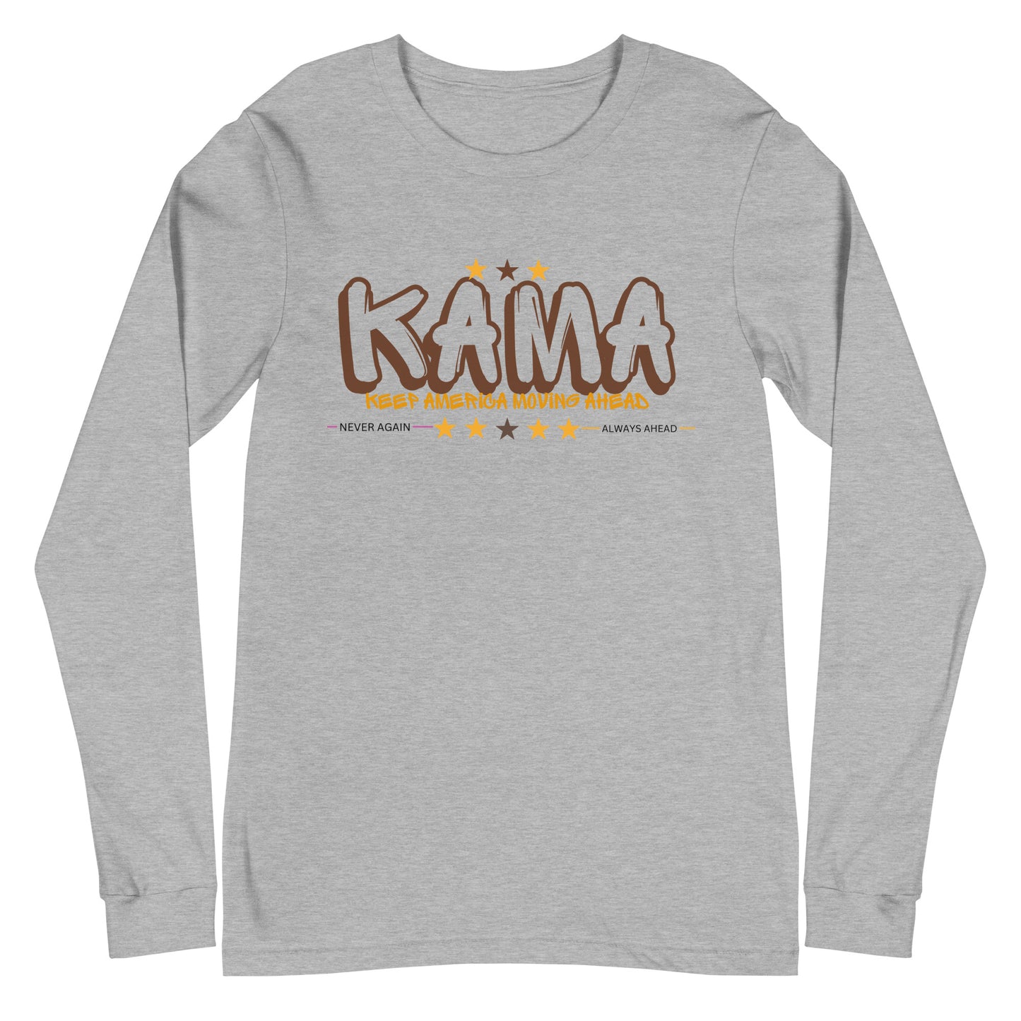 KAMA KEEP AMERICA MOVING AHEAD™ GRAFFITI LONG SLEEVE SHIRT