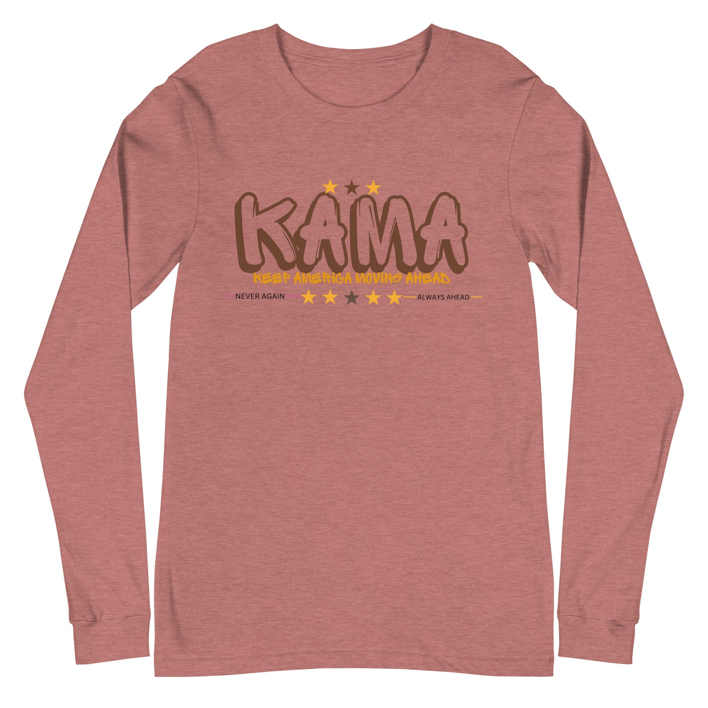 KAMA KEEP AMERICA MOVING AHEAD™ GRAFFITI LONG SLEEVE SHIRT