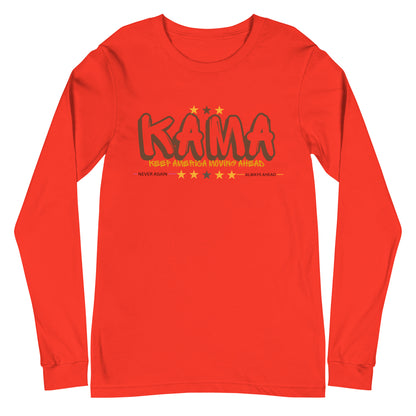 KAMA KEEP AMERICA MOVING AHEAD™ GRAFFITI LONG SLEEVE SHIRT