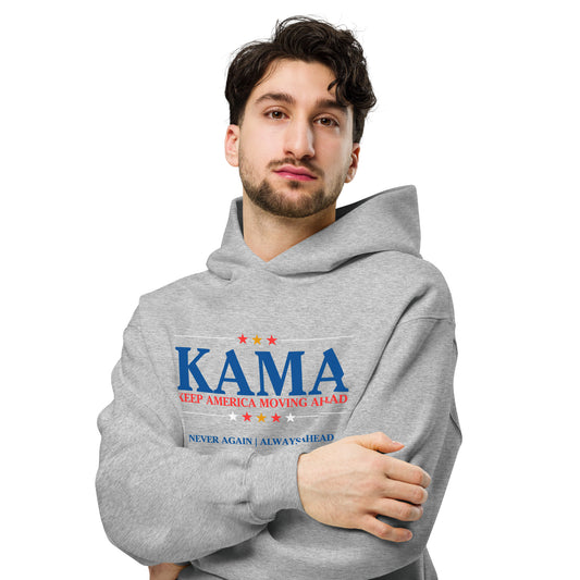 KAMA KEEP AMERICA MOVING AHEAD™ HOODIE - GREY