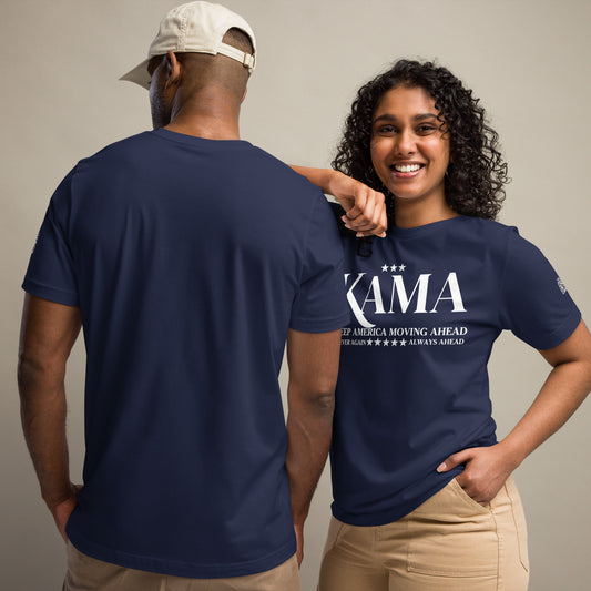 KAMA KEEP AMERICA MOVING AHEAD™ WHITE SHIRT