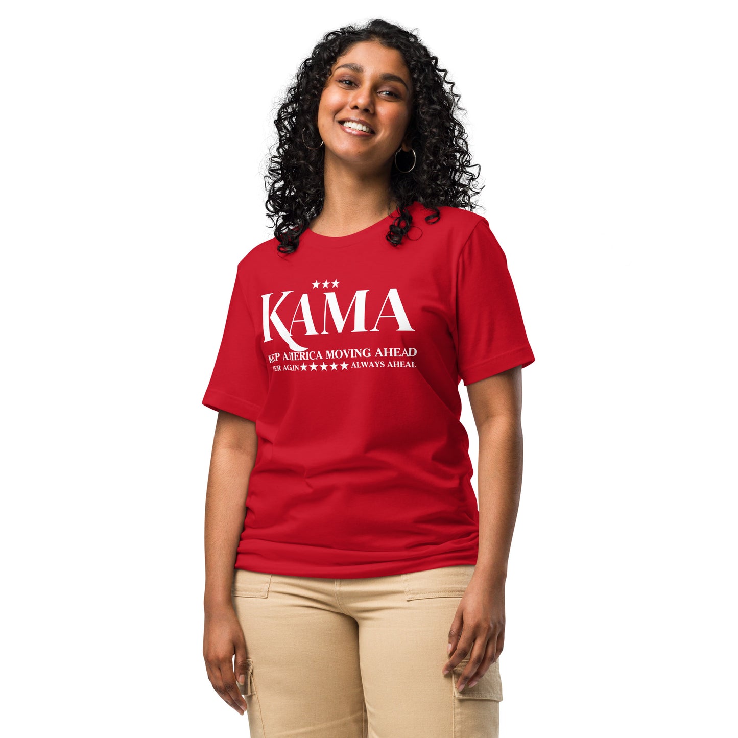 KAMA KEEP AMERICA MOVING AHEAD™ RED SHIRT