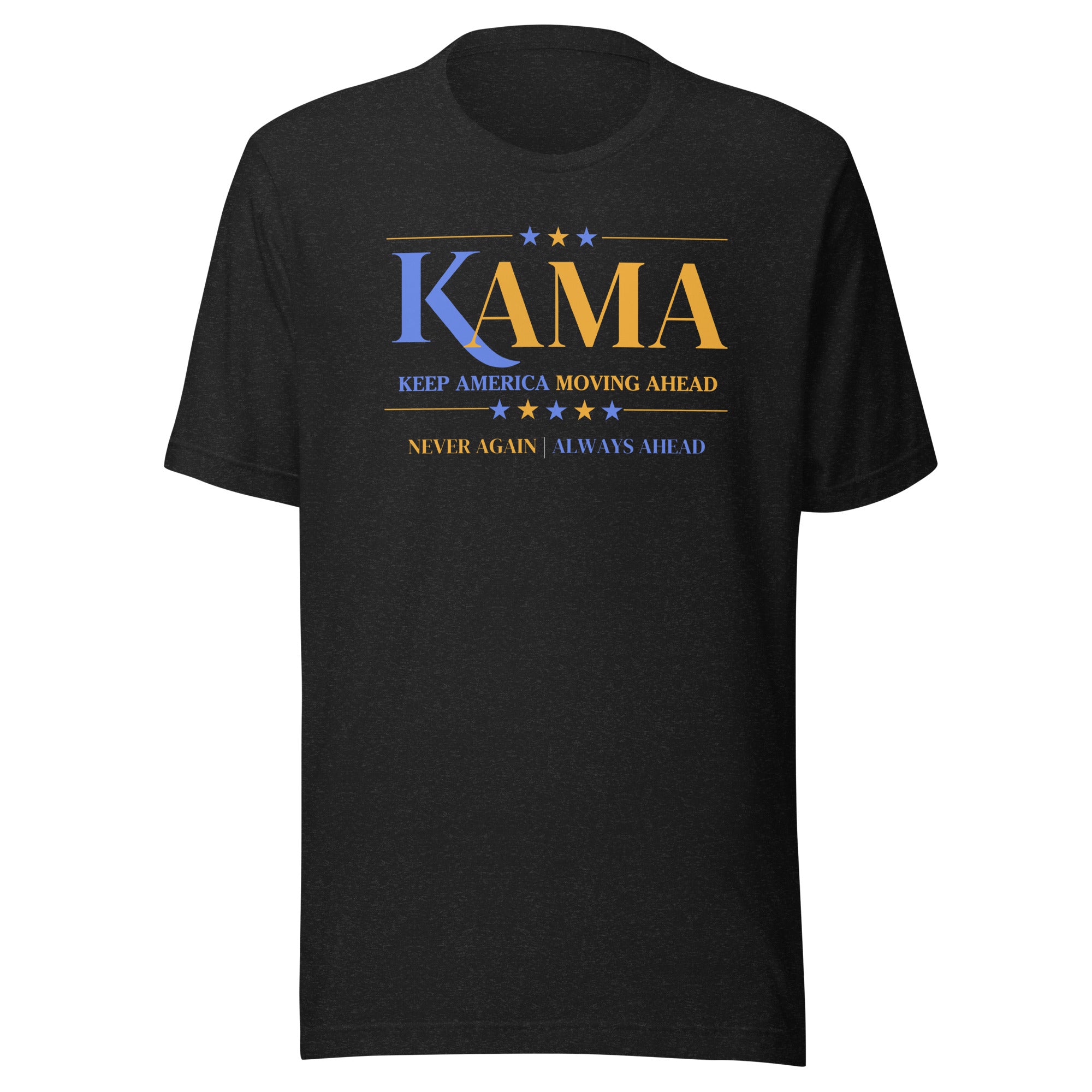 KAMA KEEP AMERICA MOVING AHEAD™ BLUE & GOLD DIVINE COLLECTION SHIRT