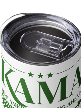 KAMA KEEP AMERICA MOVING AHEAD™ GREEN KAMA WINE TUMBLER
