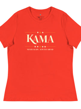 KAMA KEEP AMERICA MOVING AHEAD™ CREAM NEVER AGAIN | ALWAYS AHEAD DIVINE COLLECTION SHIRT