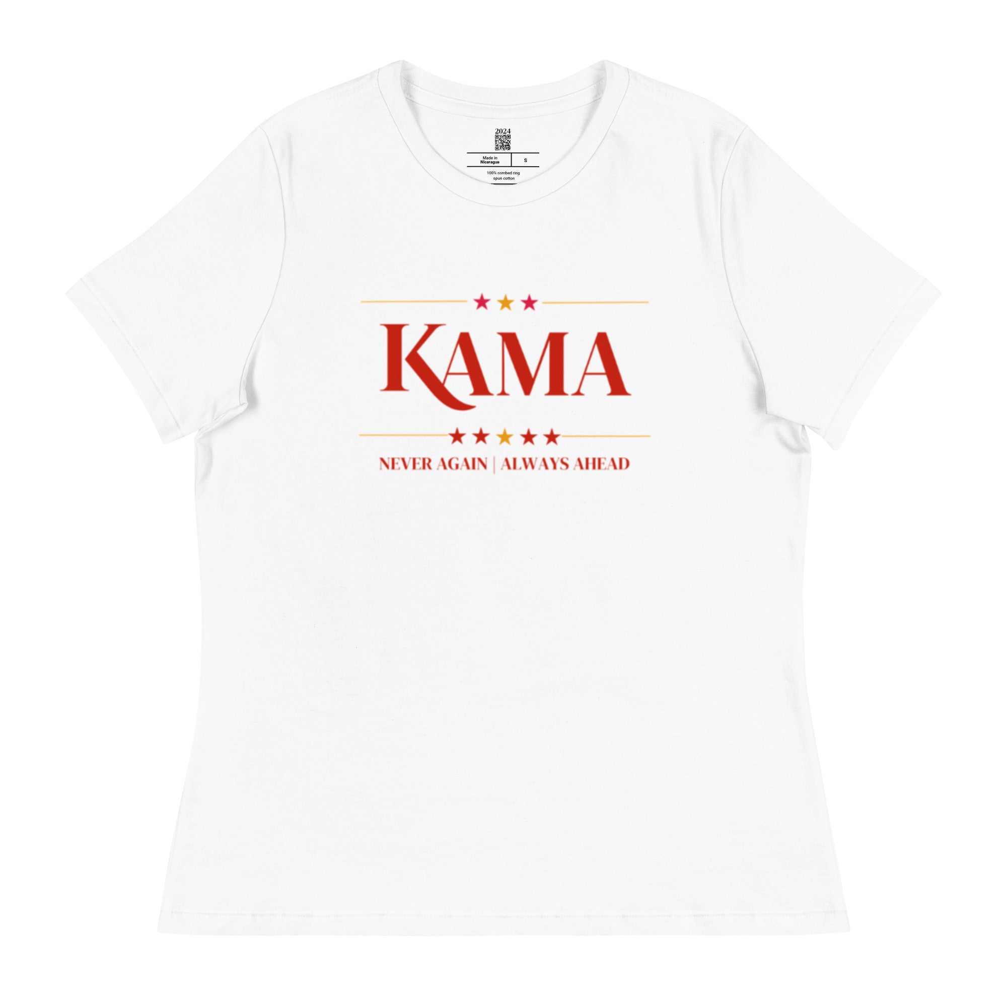 KAMA KEEP AMERICA MOVING AHEAD™ CRIMSON NEVER AGAIN | ALWAYS AHEAD DIVINE COLLECTION SHIRT