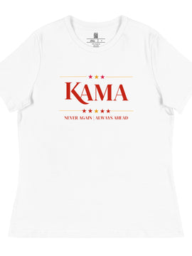 KAMA KEEP AMERICA MOVING AHEAD™ CRIMSON NEVER AGAIN | ALWAYS AHEAD DIVINE COLLECTION SHIRT