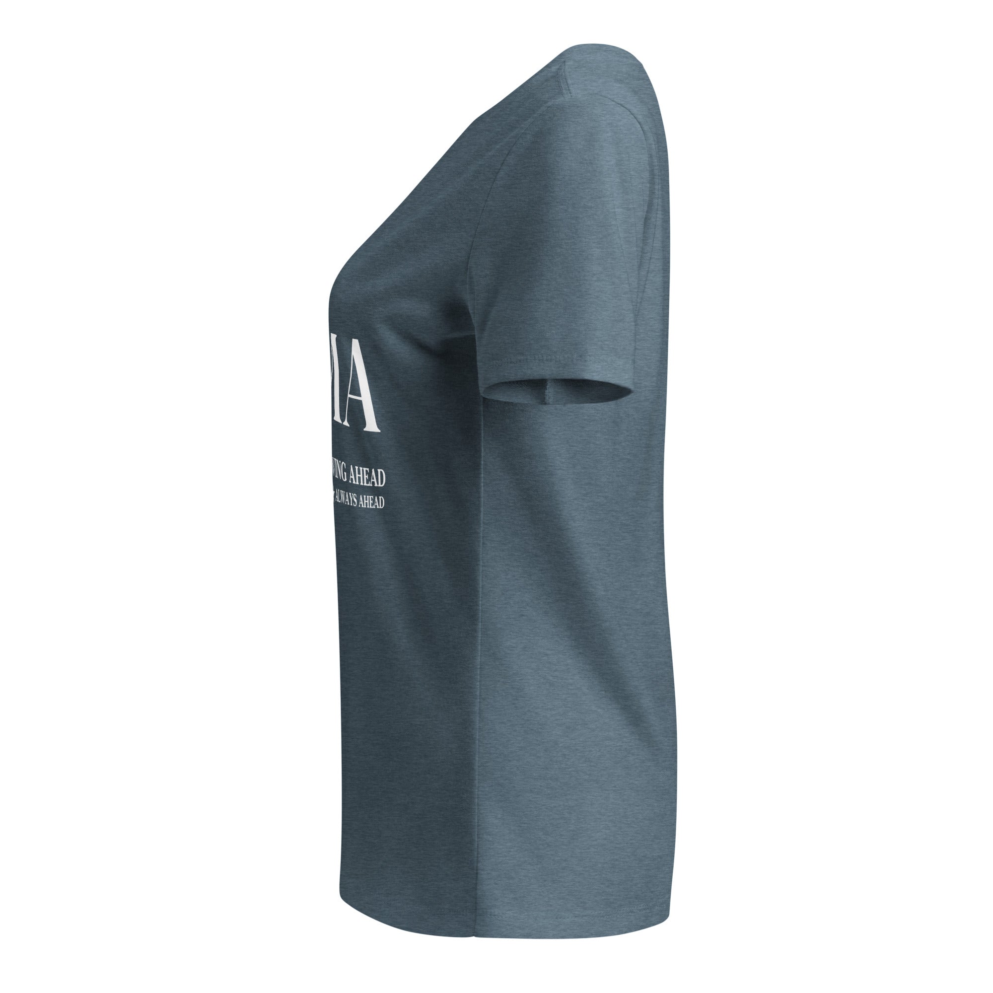KAMA KEEP AMERICA MOVING AHEAD™ RELEXED V-NECK SHIRT