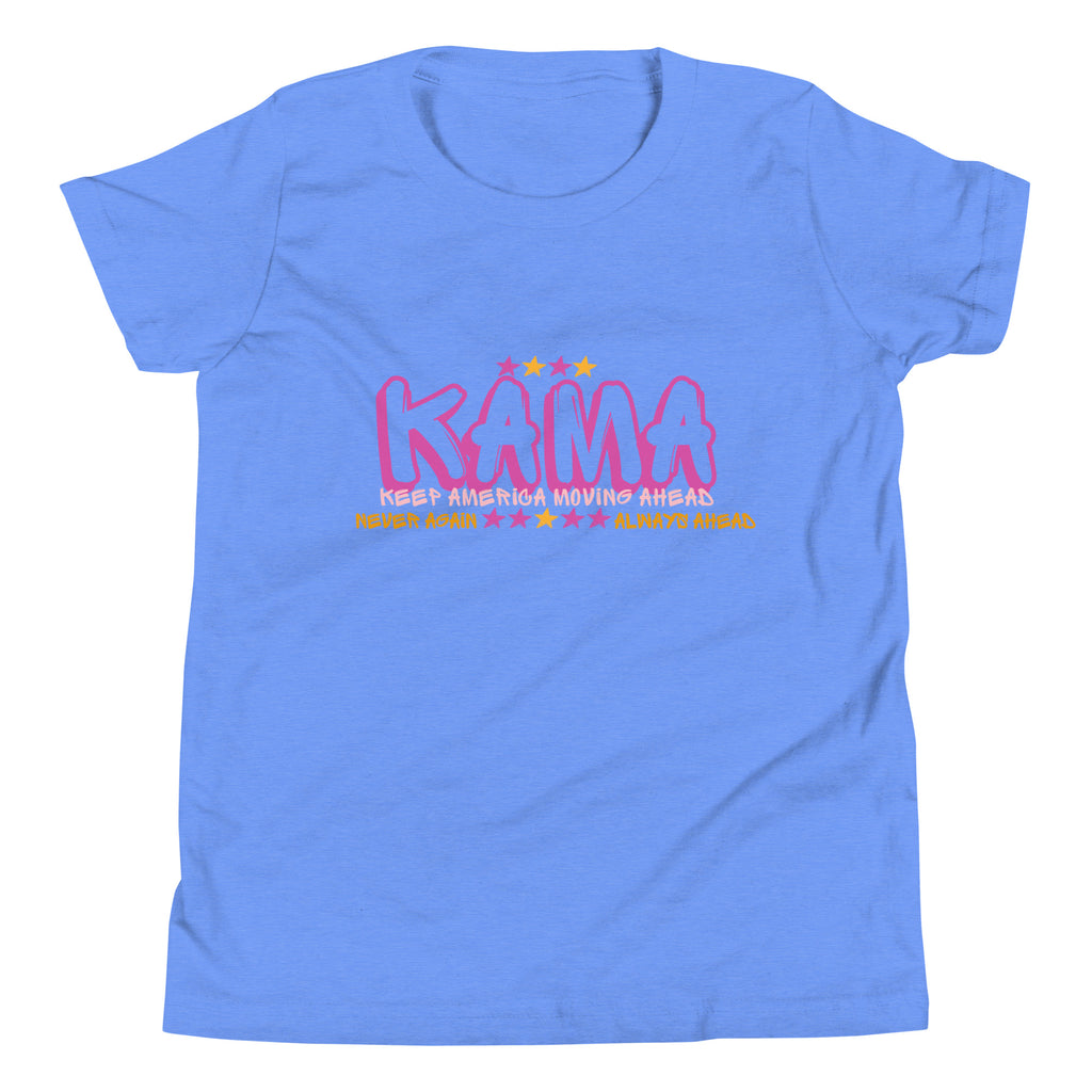 KAMA KEEP AMERICA MOVING AHEAD™ PINK GRAFFITI YOUTH SHIRT