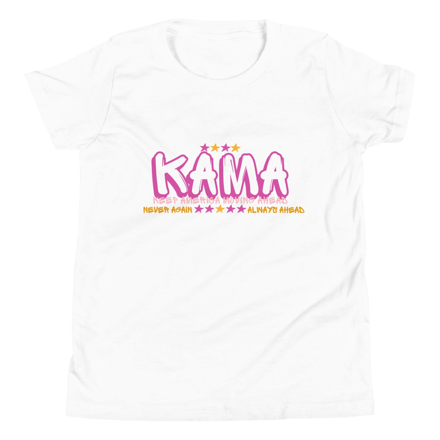 KAMA KEEP AMERICA MOVING AHEAD™ PINK GRAFFITI YOUTH SHIRT