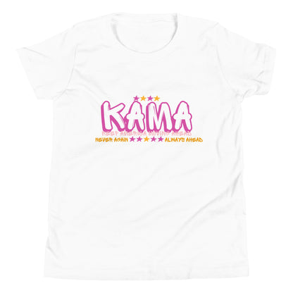 KAMA KEEP AMERICA MOVING AHEAD™ PINK GRAFFITI YOUTH SHIRT